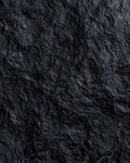 Royal Black Rugged XL Stone | Murano Stone
