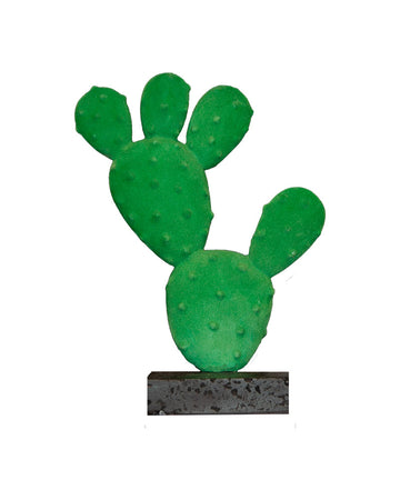 Green Cactus Statue