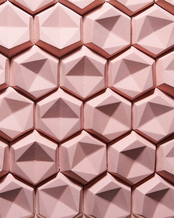 Pink  Geostone 3D Decorative Stone | Murano Stone Store