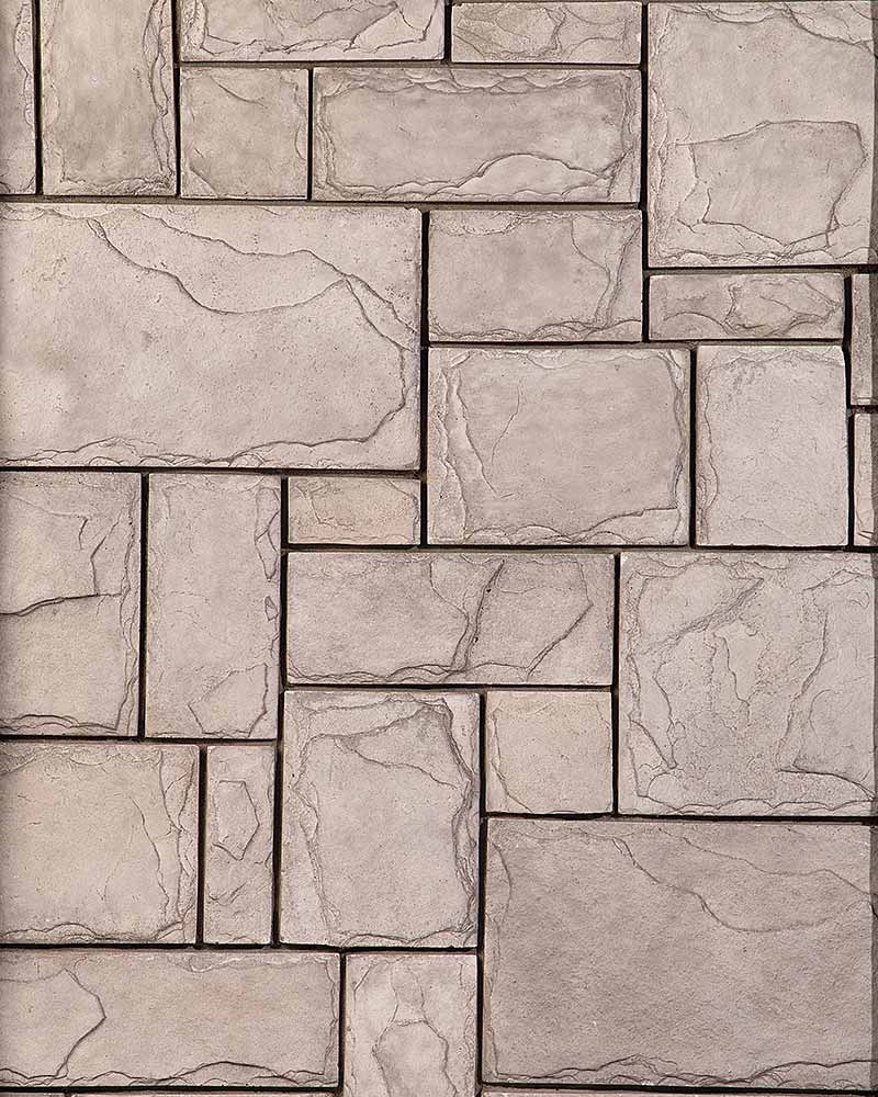 Light Grey Evander Irregular Stone Wall Veneer | Murano Stone 