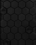 Black Geostone Flat Decorative Stone | Murano Stone