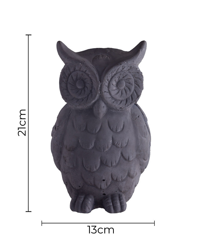 Stone Owl Statue