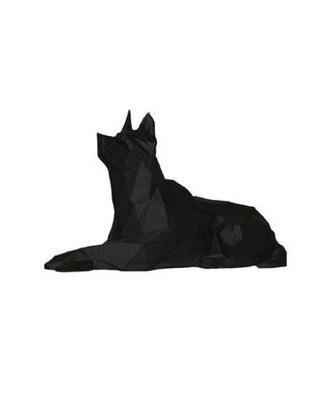 Black Dog statue