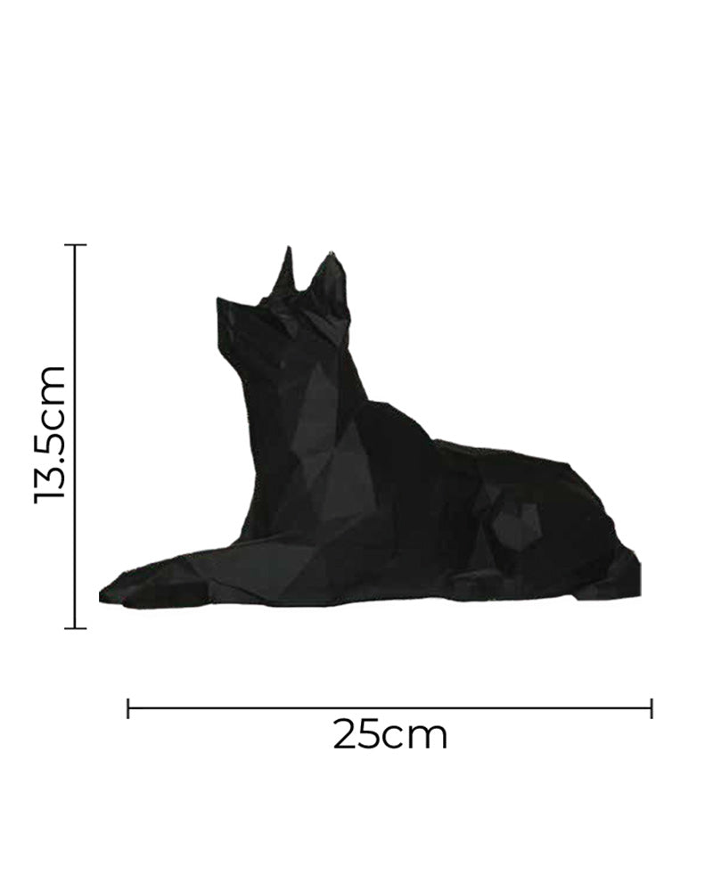 Black Dog statue