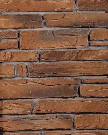 Rustic Brown Mountain Ledge Irregular Stone Wall Veneer | Murano Stone