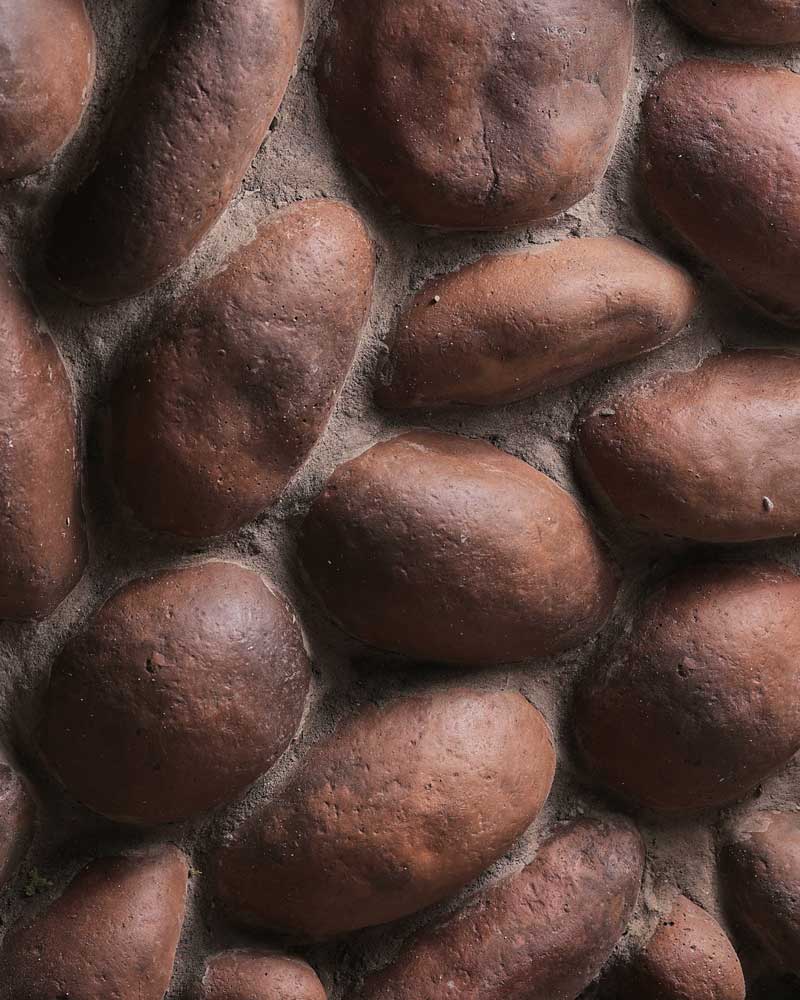 Rustic Brown River Rock stone | Murano