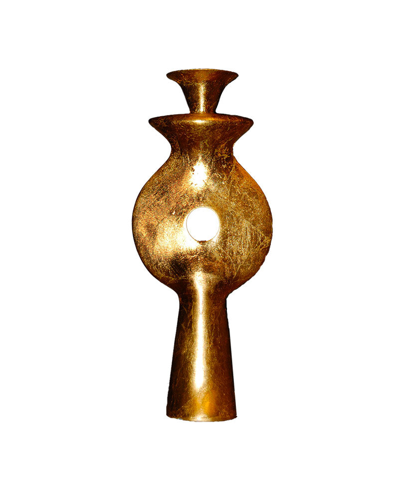 Gold Oval Vase1